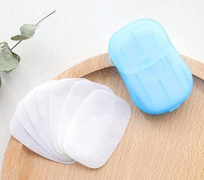 3 Pcs Portable Disposable Mini Scented Paper Soap