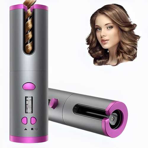 Wireless Automatic Auto Hair Curler