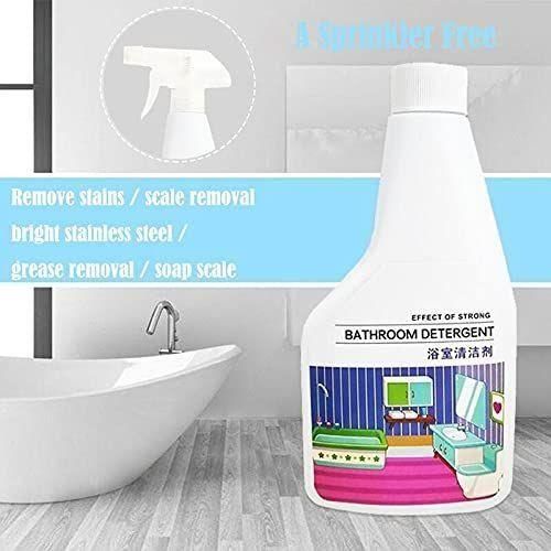 Bathroom Fitting Cleaner-Bathroom Fitting Cleaner Stain Cleaner Hard Water Mark Cleaner Spray(500 ML)