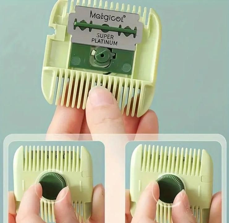 Two In One Hair Clipper And Hair Comb Portable Hair Trimming Tool