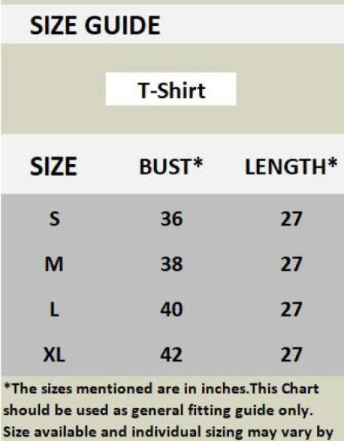 WOMEN'S COTTON BLEND GRAPHIC PRINT HALF SLEEVES T-SHIRT