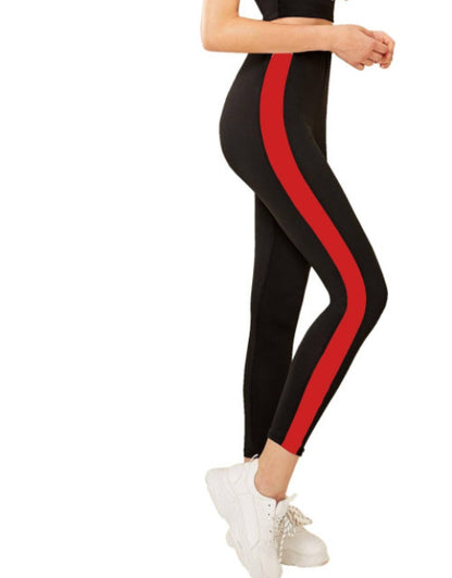 WOMEN'S COTTON BLEND SIDE STRIPE SPORTS BOTTOM