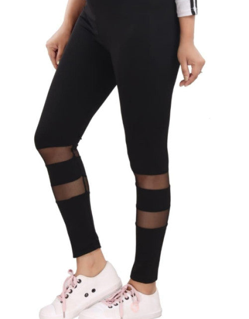 WOMEN'S COTTON NET TRACK PANT