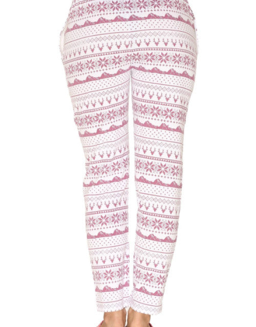 WOMEN'S COTTON PRINTED TRACK PANT