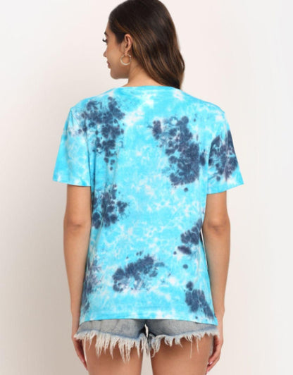 WOMEN'S COTTON TIE DYE T-SHIRTS