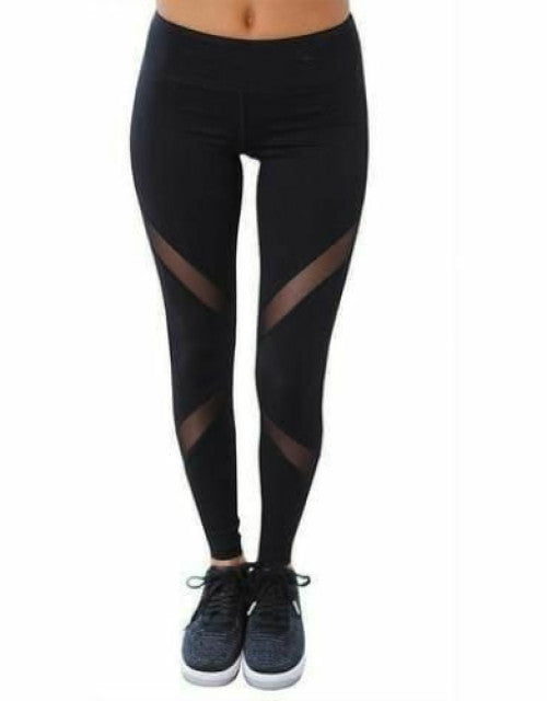 WOMEN'S IMPORTED LYCRA NET TRACK PANT