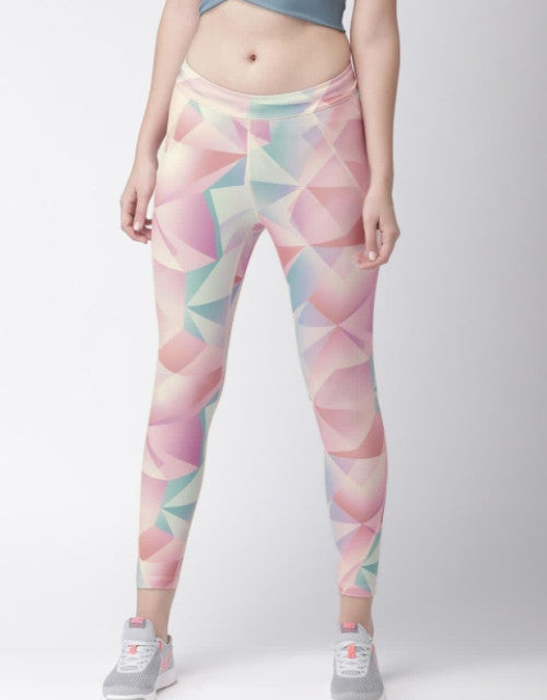 WOMEN'S LYCRA PRINTED SPORTS BOTTOM