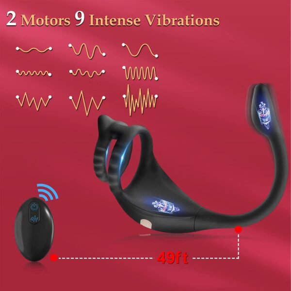 Sucking toys for Men's Horseshoe Ring Anal Massager
